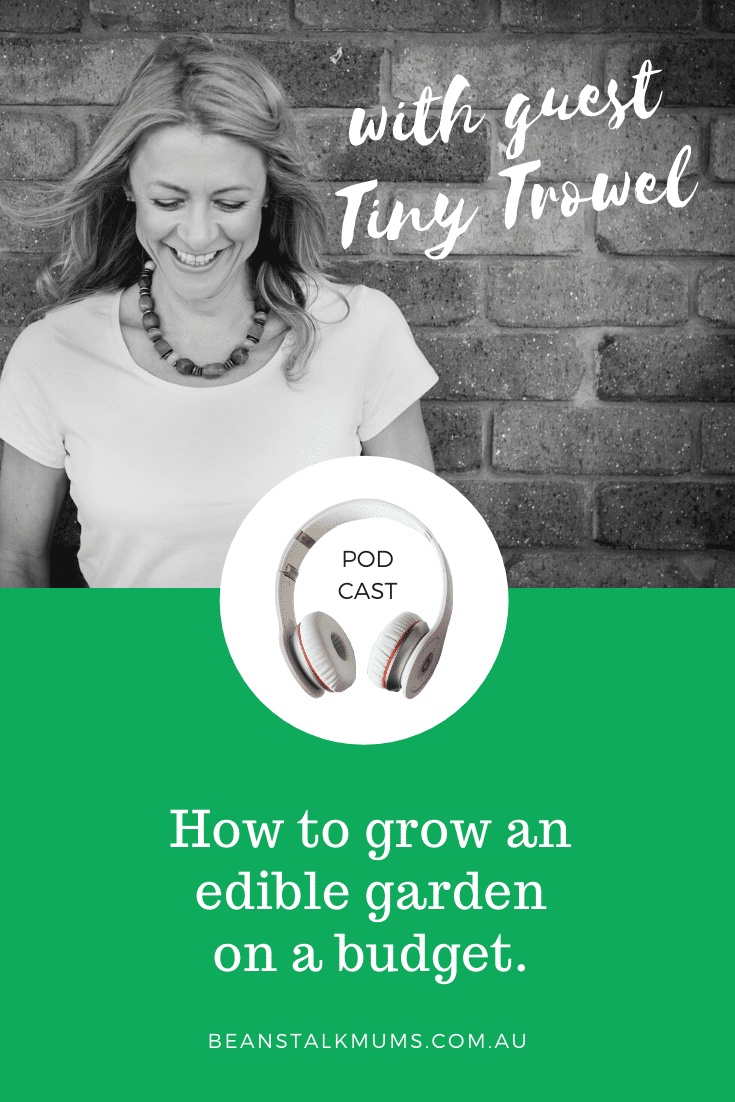 How to grow an edible garden | Beanstalk Podcast | Pinterest