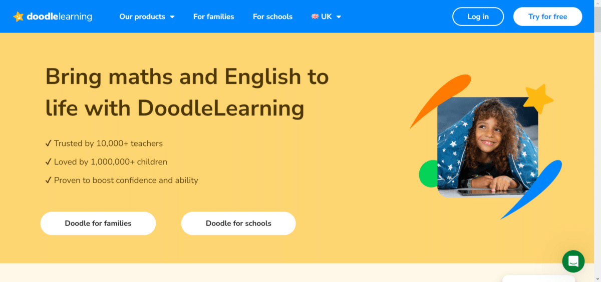 Doodle Learning best kids educational apps