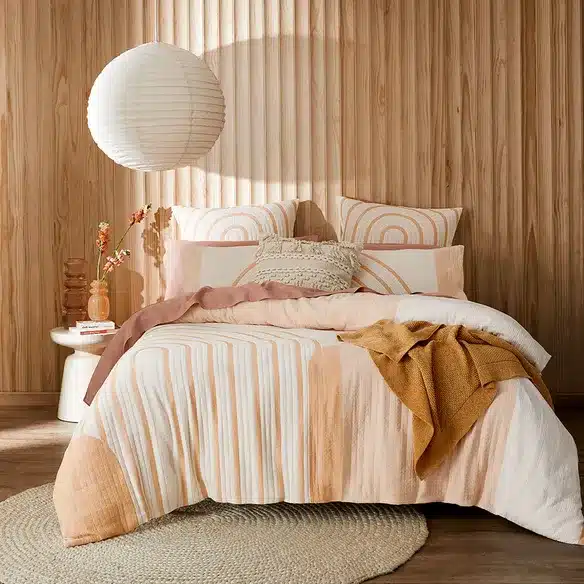 Warm bedding transform your bedroom
