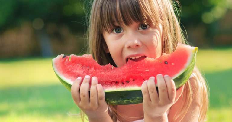 Children to eat healthy food