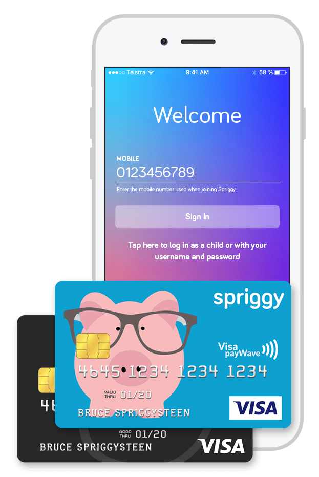 Spriggy pocket money app