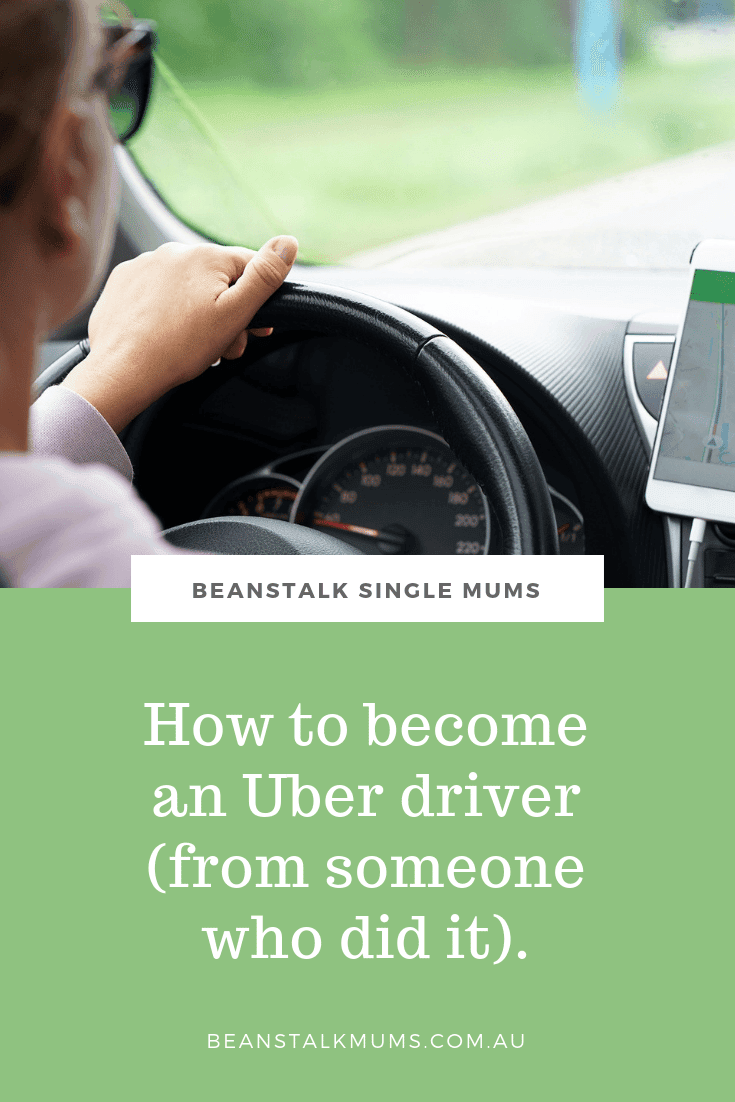 How to become an Uber driver in Australia | Beanstalk Single Mums Pinterest