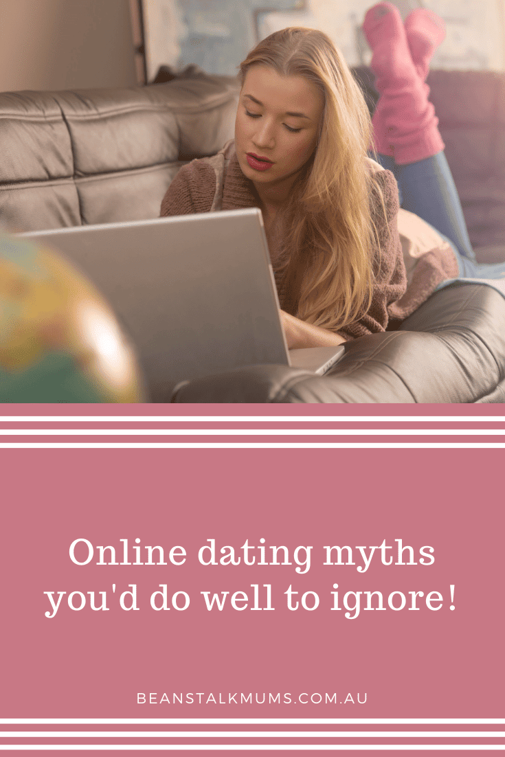 Online dating myths | Beanstalk Single Mums Pinterest
