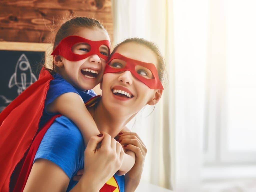 single mums are super heroes