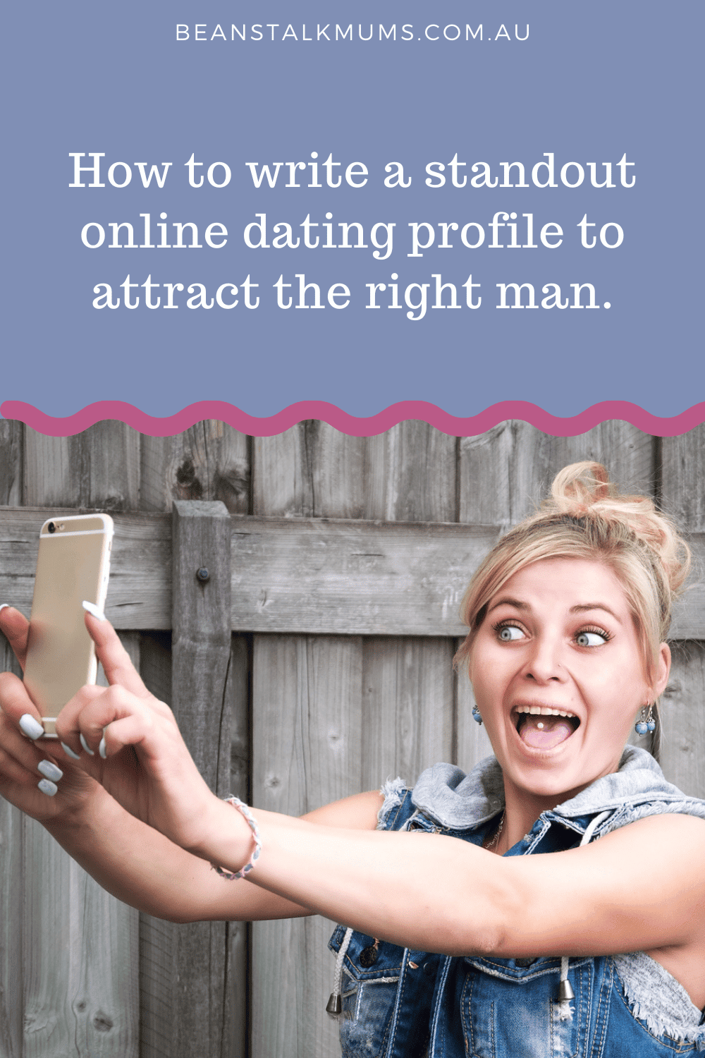 Write dating profile   Beanstalk Single Mums Pinterest