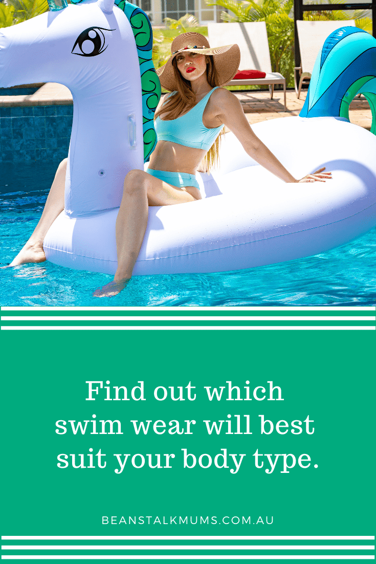 Swimwear for body type | Beanstalk Single Mums Pinterest