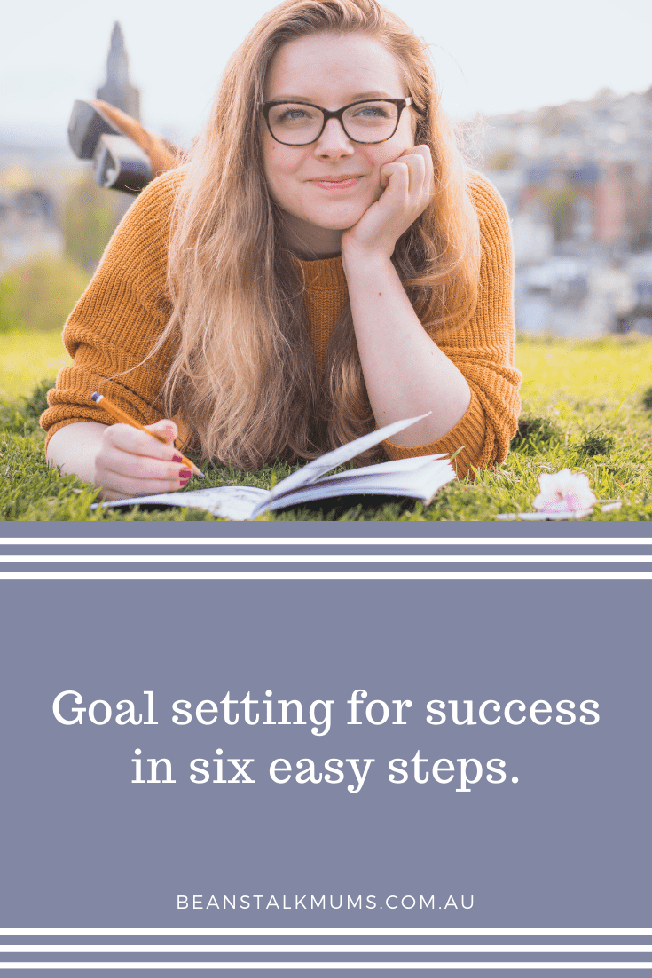 Goal setting for success | Beanstalk Single Mums Pinterest