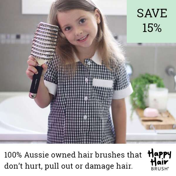 Happy Hair Brush | Beanstalk Discount Directory