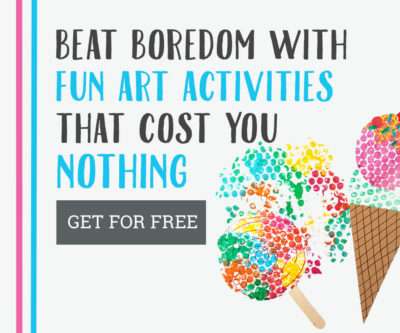 Art activities for kids from Beanstalk Single Mums