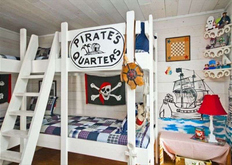 Pirate theme bedroom | Beanstalk Mums