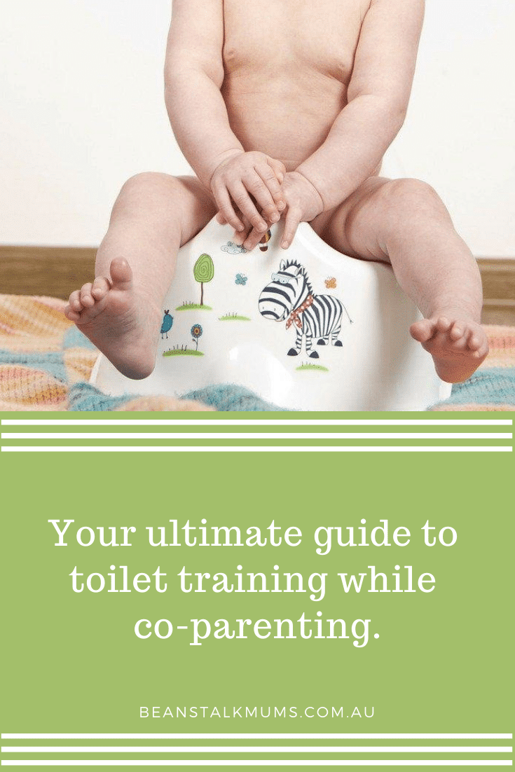 Toilet training while co-parenting | Beanstalk Single Mums Pinterest
