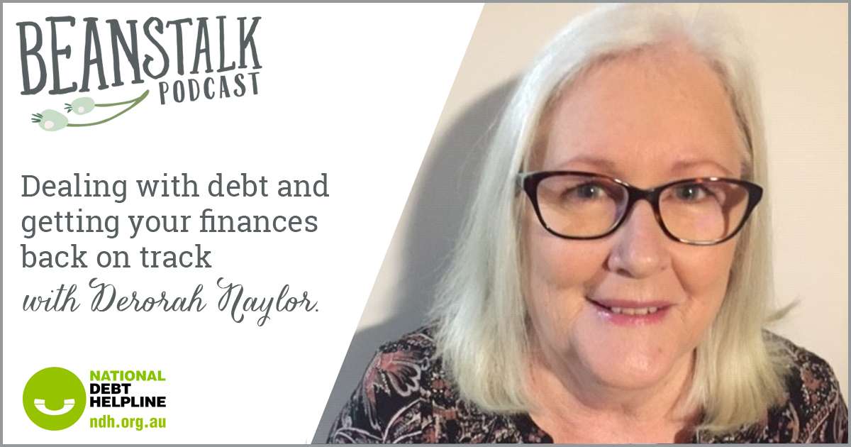 Dealing with debt and getting your finances back on track | Beanstalk Single Mums Podcast