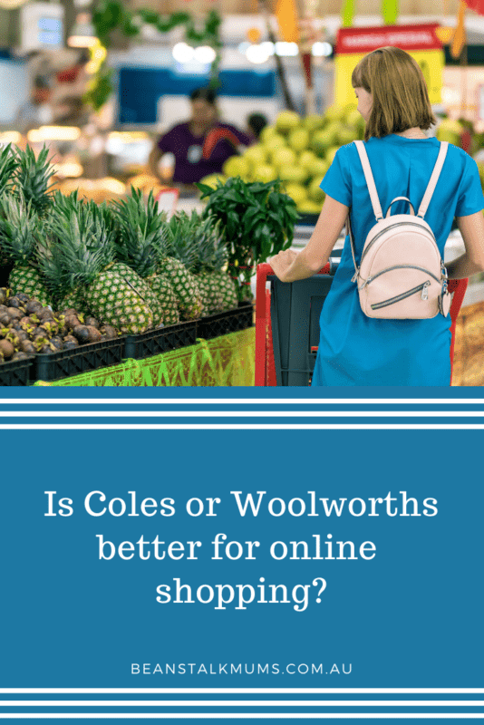 Woolworths or Coles Which is better for online shopping?