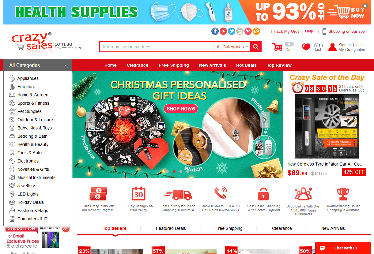 15+ Online shopping websites for great deals this Christmas