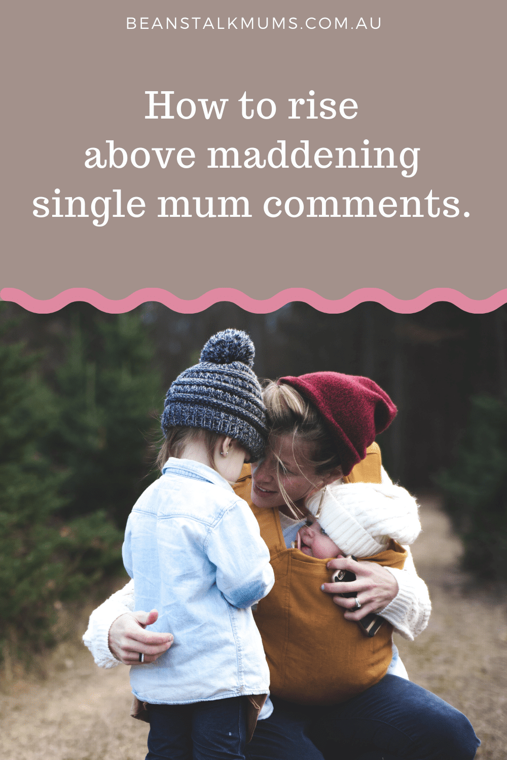 Single mum comments | Beanstalk Single Mums Pinterest