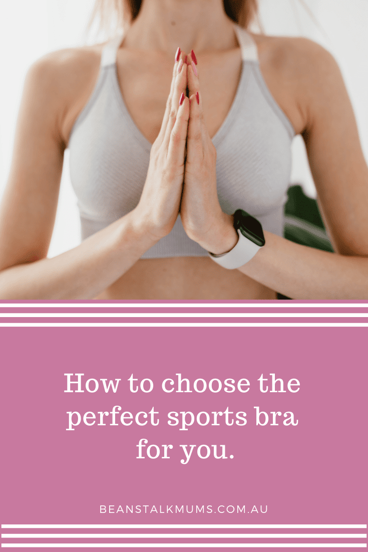 Choosing right sports bra | Beanstalk Single Mums Pinterest