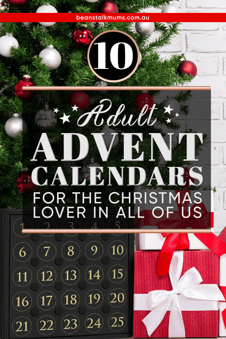 Adult advent calendars | Beanstalk Single Mums Pinterest