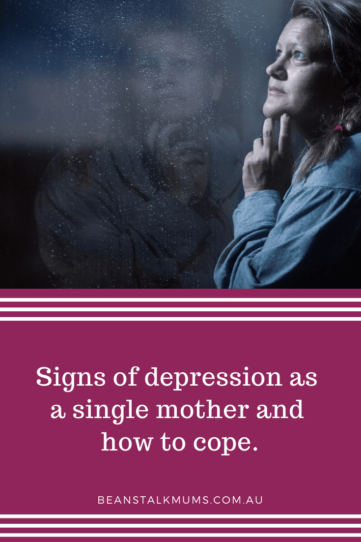 Signs of depression as a single mother | Beanstalk Single Mums Pinterest
