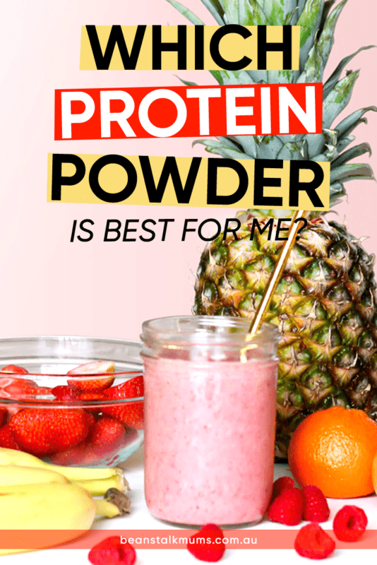 Which protein powder is best for me? Beanstalk Mums