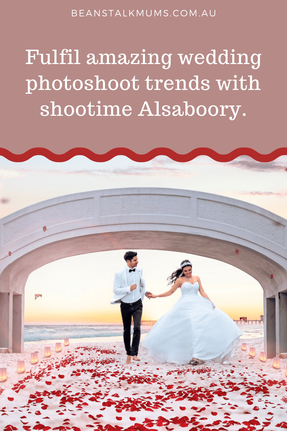 Wedding photoshoot trends | Beanstalk Single Mums Pinterest