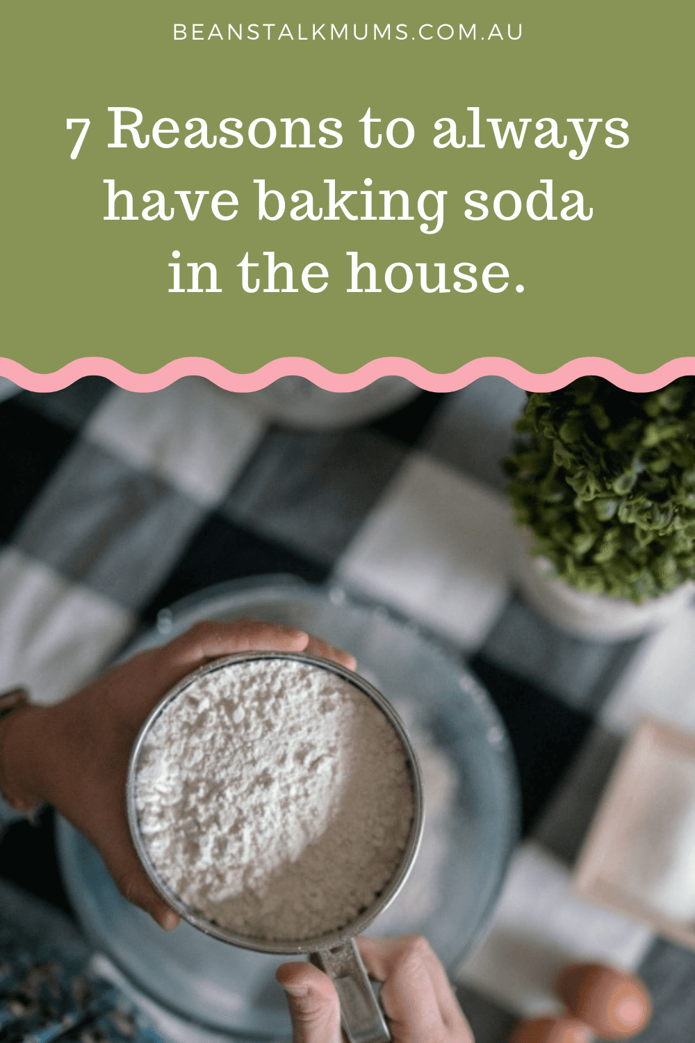 Baking soda in house | Beanstalk Single Mums Pinterest