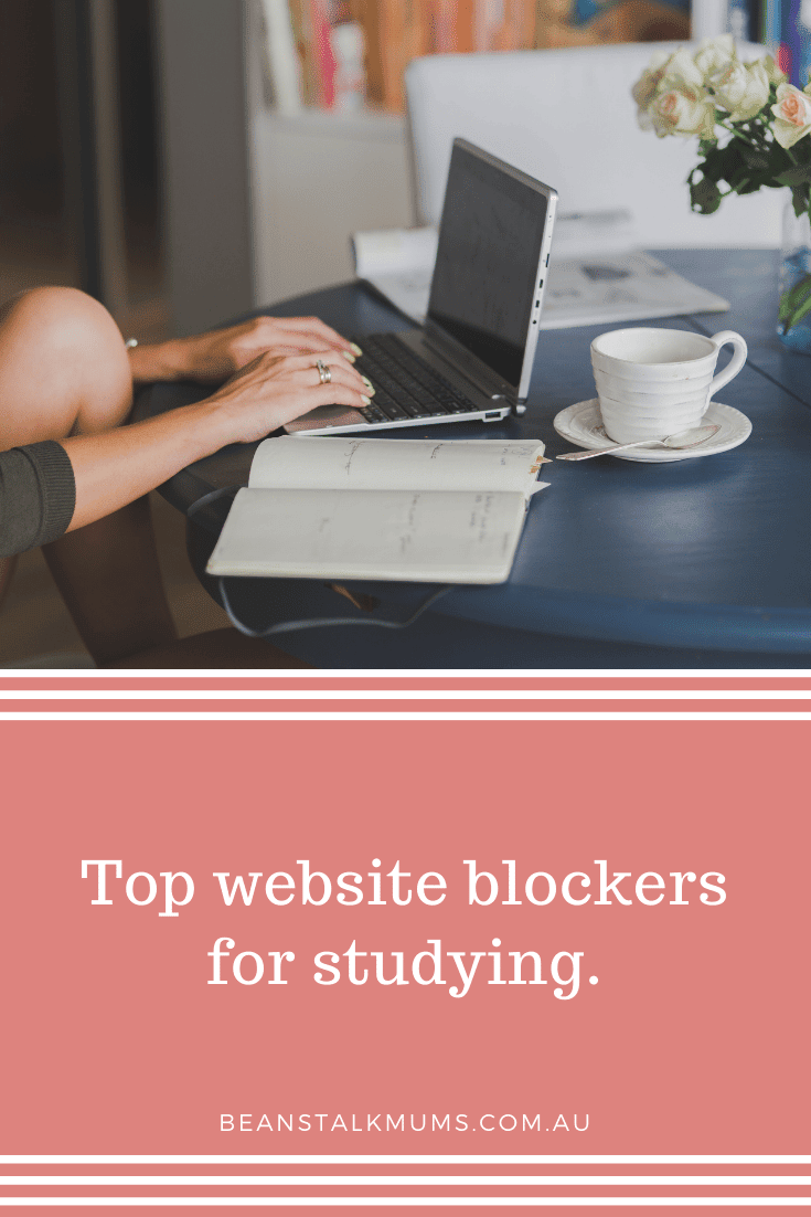 Website blockers studying