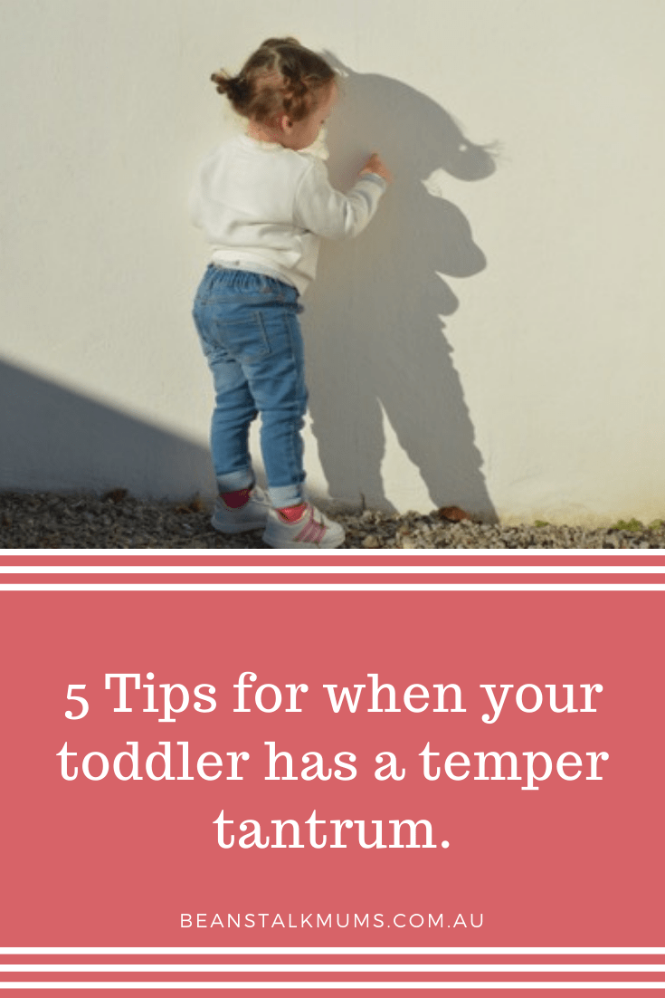 Toddler temper tantrum | Beanstalk Single Mums Pinterest