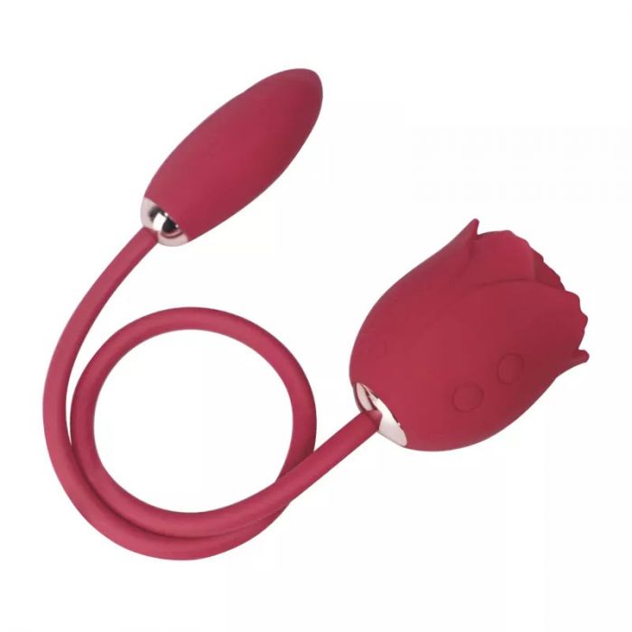 Rose clitoral suction vibe | Sex toys Valentine's Day 