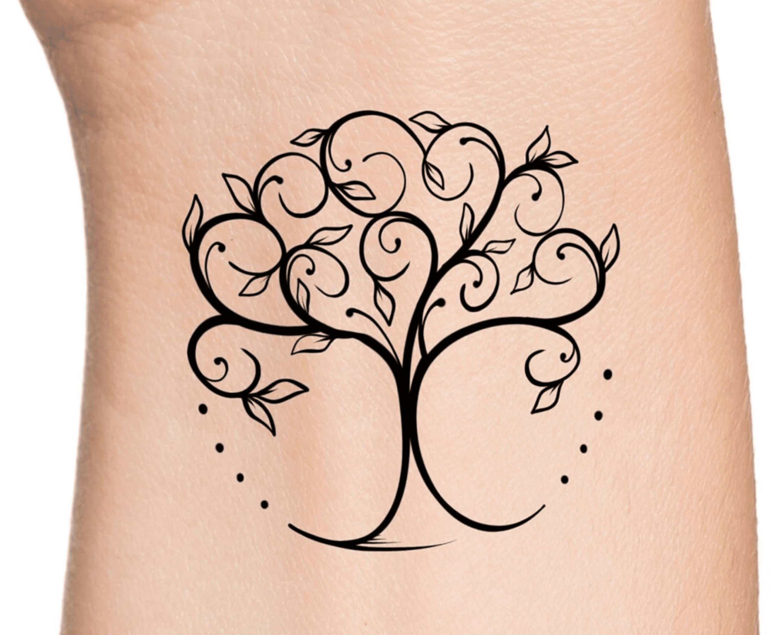 Tree of life tattoo to celebrate single motherhood