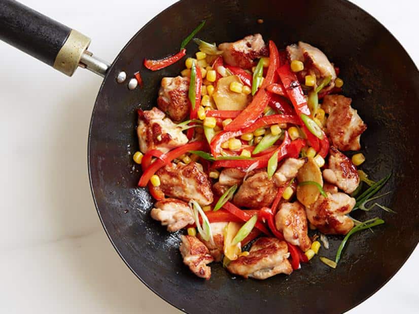 Chicken pepper and corn stir fry | Healthy meals