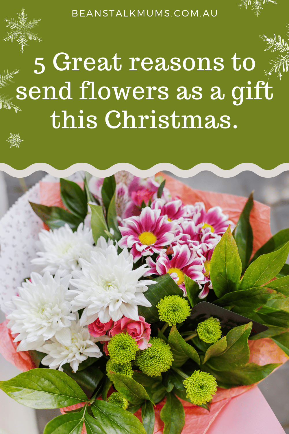 Flowers gift Christmas