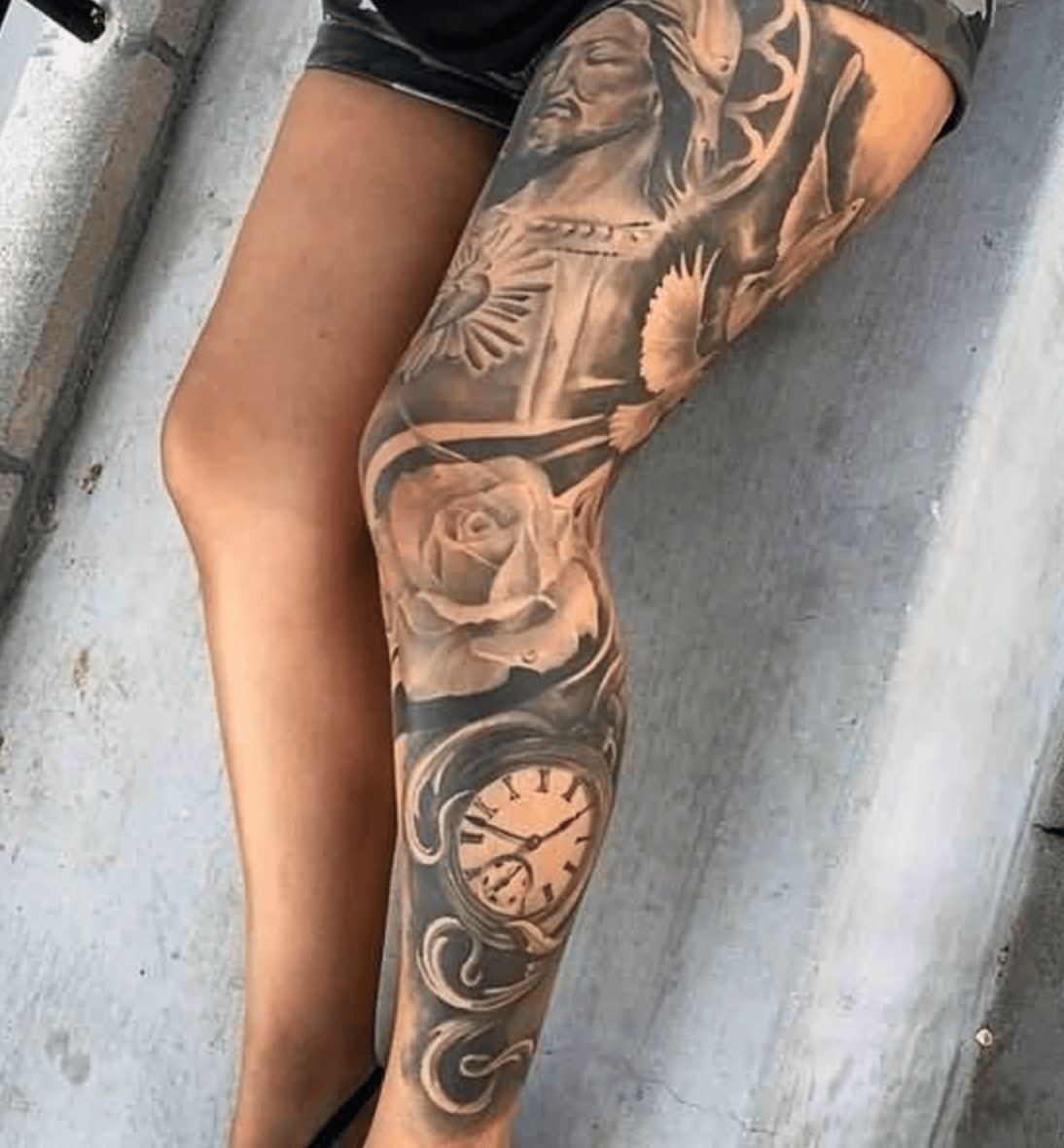 15 Tattoo ideas for legs that are classy and cool - Beanstalk Mums