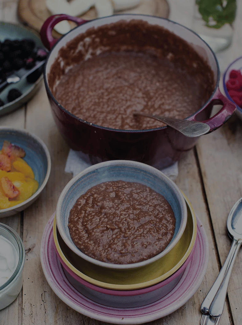 Chocolate porridge
