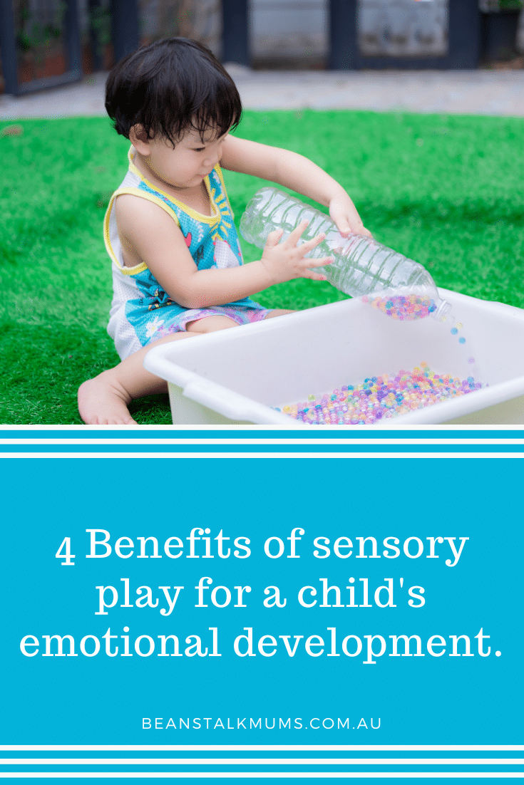 Sensory play pin