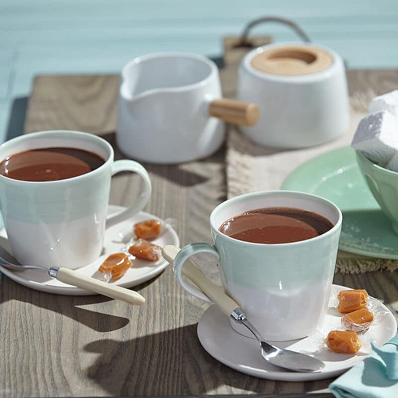 Salted Caramel Hot Chocolate | Easy meals when camping