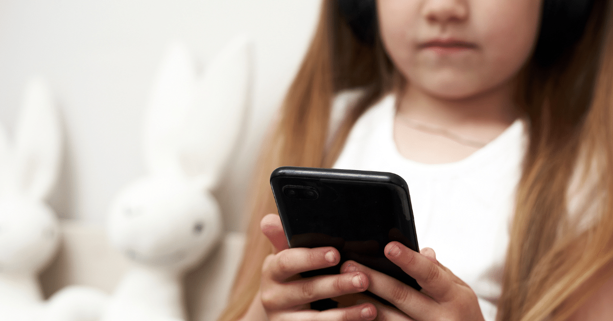 Child's text messages