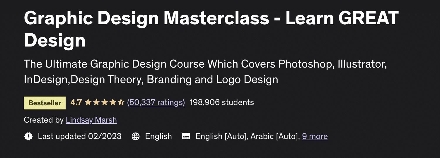 Graphic Design Masterclass