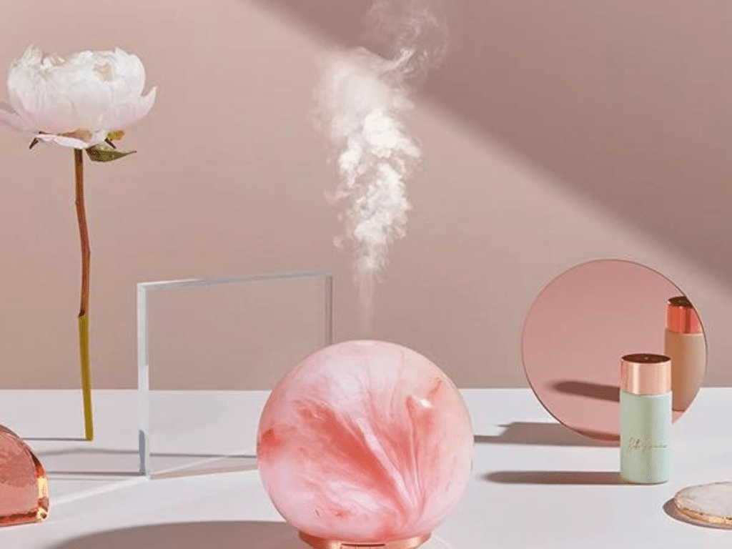 Polly pink resin MoodMist® diffuser
