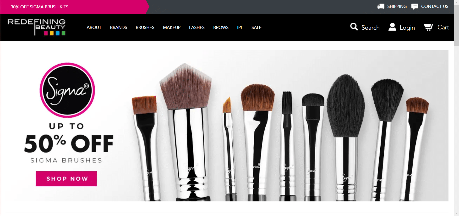 Redefining Beauty Buy makeup online