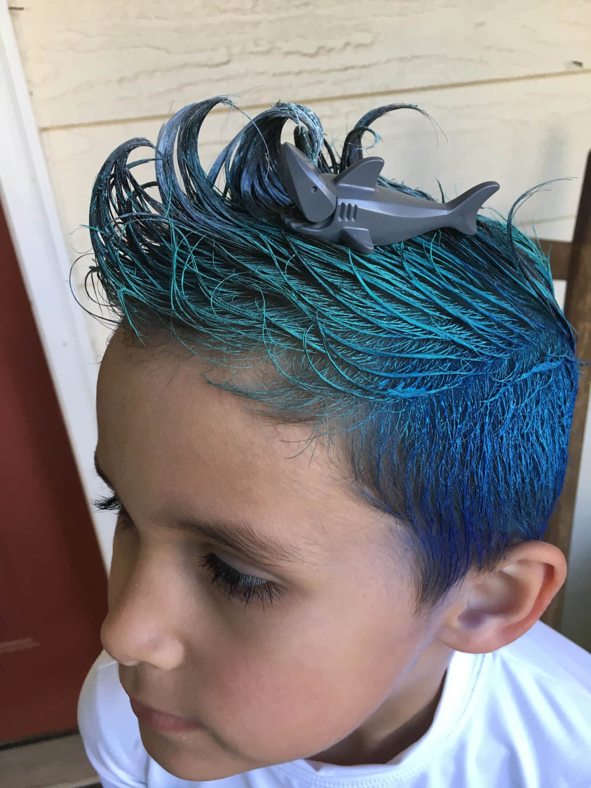 Shark Attack | Ideas for crazy hair day