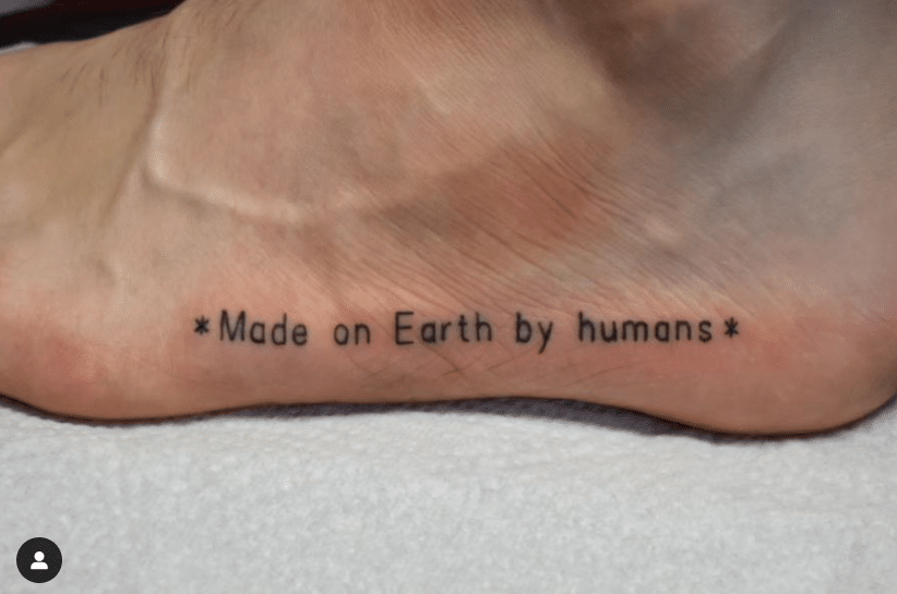 made on earth by humans