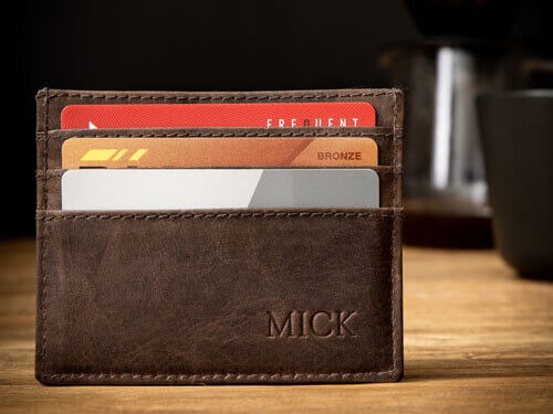 Personalised cardholder | Father's Day gifts