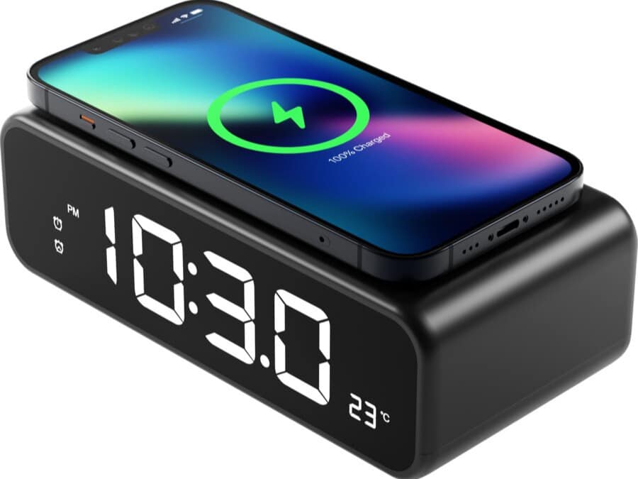 Alarm clock + charger | Father's Day gifts