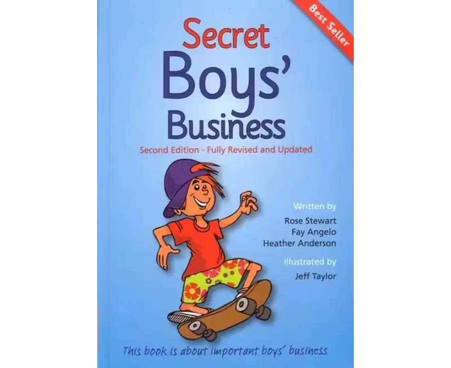 Secret Boys' Business teach young boys about puberty