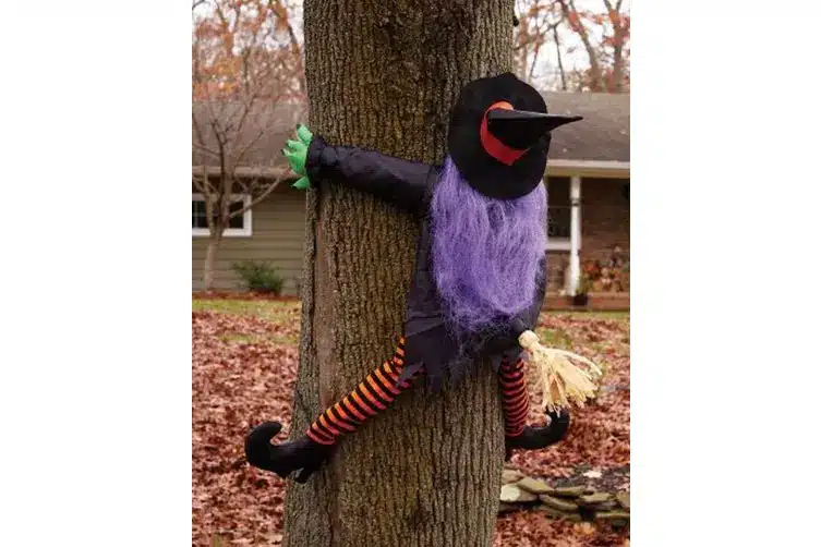 Witch Hit A Tree Halloween decorations in Australia