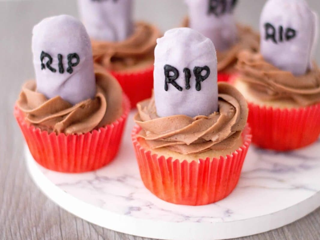 RIP Halloween Cupcakes | Halloween Food