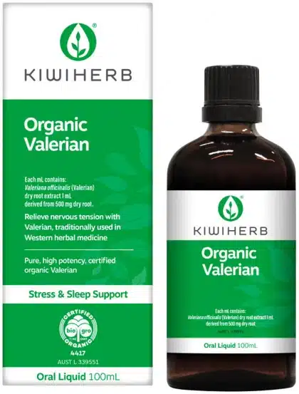 Kiwi Herb Organic Valerian Oral Liquid 