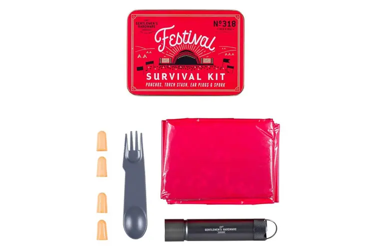 Festival Survival Kit | gift ideas teenage boys