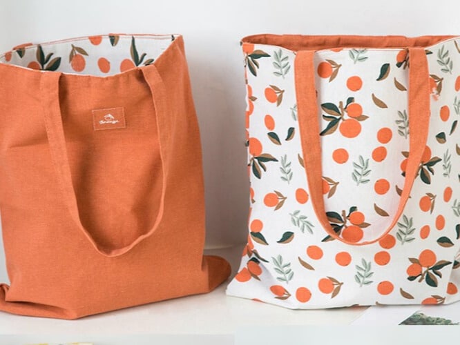 Reusable tote bag