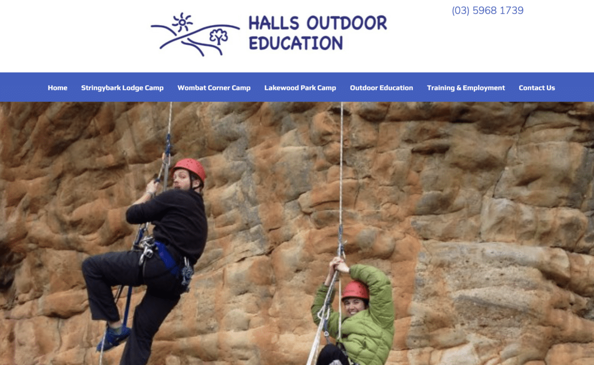 Halls Outdoors Education Camps